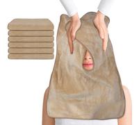 SINLAND Microfiber Esthetician Towels for Facials Mask Removing Face Wrap Soft Facial Cloth with Split Design Spa Towels for Facial Steam Massage and Cleansing
