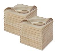 SINLAND Microfiber Facial Cloths Fast Drying Washcloth 12inch x 12inch Absorbent Face Wash Cloth Soft Makeup Remover Cloths