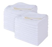 SINLAND Microfiber Facial Cloths Fast Drying Washcloth 12inch x 12inch Absorbent Face Wash Cloth Soft Makeup Remover Cloths