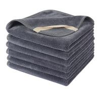 SINLAND Microfiber Facial Cloths Fast Drying Washcloth Absorbent Face Wash Cloth Soft Makeup Remover Cloths 12inch x 12inch