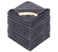 SINLAND Microfiber Facial Cloths Fast Drying Washcloth Absorbent Face Wash Cloth Soft Makeup Remover Cloths 12inch x 12inch