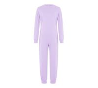 Sinleey Special Needs Adaptive Clothes for Children Long Sleeve Anti-strip Romper Boys Long Leg Zip Back Jumpsuit Lavender 9-10 Years