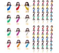 Sinlenhin 120Pcs Little Jesus Figures, Mini Jesus Figurines in Bulk, Multicolor Tiny Jesus Figures, Miniature Figurines to Hide and Seek Religious Gifts for Easter Egg Stuffers