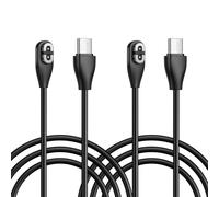 SinLoon 3.3FT Magnetic USB Fast Charger Cord 2 Pack Replacement Charging Cable for Aftershokz Headphones Charger Compatible with Shokz Aeropex, OpenRun, OpenRun Pro, OpenRun Mini, OpenComm