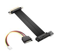 SinLoon PCIe 3.0 X4 to U.2 SFF-8639 Extension Cable PCI-E 4X Male to U.2 Slot NVMe SSD Riser Cable 20CM (90 Degree)