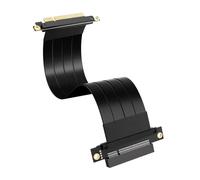 SinLoon PCIe 3.0 X8 Extension Cable PCI-E 8X Male to Female Riser Cable 25CM (90 Degree Male)