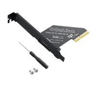 SinLoon PCIE to Oculink SFF-8612 Adapter PCI-Express 4.0 Oculink External Graphics Card with Slot Bracket (PCIE X4)
