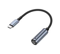 SinLoon PD 100W DC4530 to USB C Cable DC 4.5mm x 3.0mm Female(4.5 x 0.6mm) Input to Type C Male Power Charging Cable with PD Automatic Identification Chip,for Phones,Tablets,Laptops(DC4530)