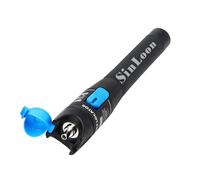 SinLoon Visual Fault Locator,Red Light Pen Fiber Optic Cable Tester Meter,Cable Test Equipment Suitable for 2.5 mm Connector, for CATV Telecommunications Engineering Maintenance（1mW）