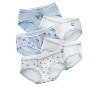 SINMIUANIME Women's Panties Anime Print Underwear Breathable Cotton Brief Sexy Cosplay Lingerie 5-Pack (Bear pattern, X-Large)