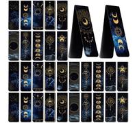 Sinmoe 30 Pieces Magnetic Bookmarks Space Moon Galaxy Magnetic Bookmark Page Clip for Kids Teens Book Students Teachers Lovers Reading Gifts, School Office Accessories, Party Favors, 10 Styles