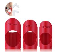 Sinmoe Pipe Lagging Insulation Foam Cutter Tool for 15mm, 22mm, 28mm Lagging Jig for Copper Pipe Insulation, Pipe Lagging Mitre Tool Ideal Foam Pipe Lagging Cutter Slice for 45 Degree Angles(Red)