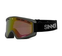 Sinner Batawa Ski Goggles Grey Double Orange Vent/CAT2 Men,Women