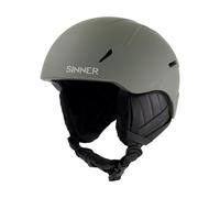 Sinner Crest Snowsport Helmet: Moss Green: L Size: L, Colour: Moss Gre