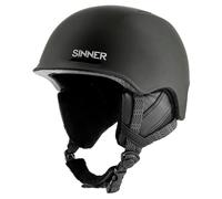 Sinner Fortune Snowsport Helmet: Black: S Size: S, Colour: Black