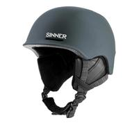 Sinner Fortune snowsport helmet: Dark Grey: M Size: M, Colour: Dark Gr