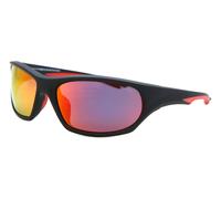Sinner Fury Polarized SISU-635-16-P08 Men's Sunglasses Black Size 62