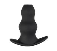 Sinner Gear Hollow Silicone Anal Plug, Medium, Butt plug Anal Toy for Adult Games