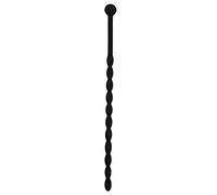 Sinner Gear Ribbed Silicone Dilator, Black