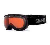 Sinner Vorlage S Ski Goggles Black Double Orange Sintec Vent/ CAT2 Men,Women
