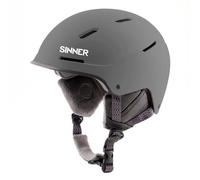 Sinner Whistler Helmet: Dark Grey: S Colour: Dark Grey, Size: S