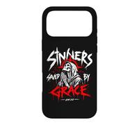 Sinners Saved by Grace Christian Skeleton Ephesians 2:8 Case for iPhone 17 Pro Max