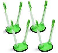 Sinnsally Baggy Rack Holder For Food Prep Bag Stand Holders,Baggie Holders For Meal Prep,Freezer Bag Holder Stand,Reusable Sandwich Bag Racks Food Storage Holder For Plastic Bags (Pack of 4)