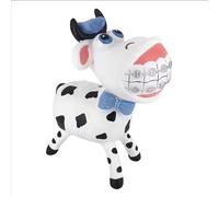 Sino Dental Group Dentist Gifts Resin Orthodontic Animals Sculpture Figurine Dental Clinic Office Desktop Ornament Figurine (Cow)