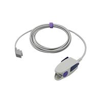 Sino-k Compatible Criticare CSI 934-10DN Spo2 Sensor Adult Finger Clip 9.8 ft 6 Pins Connector FDA/CE Approved