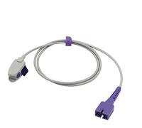 Sino-k Compatible Nollcor Spo2 Sensor Pediatric Clip 3.2 ft 9 Pins Connector FDA/CE Approved
