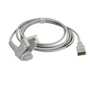Sino-k Compatible Smiths BCI 3311 Spo2 Adapter Extension Cable 9 Pin 7.2 ft FDA/CE Approved