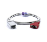 sino-k Medical Compatible for Masim 2056 Red LNC-10 SpO2 Adapter Extension Cable 7.2 ft