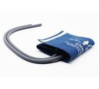 Sino-K Reusable PU Blue Blood Pressure Cuff, Double Tube Blade, Pediatric Use, 18-26cm Arm Circumference, with Bladder, 5 Pack (Double Tube Blade)