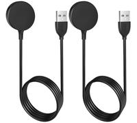 Sinoacc 2 Pack for Samsung Watch Charger Compatible with Galaxy Watch 8/8 Classic/Ultra/7/6/6 Classic/5/5 Pro/4/3/Active 2/1/Fe Smartwatch, 100CM USB A Magnetic Fast Charging Cable Dock