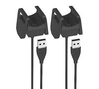 Sinoacc Charger for Fitbit Charge 4 Replacement Usb Charging Cable Cord for Fitbit Charge 4 Heart Rate Fitness Wristband (2-Pack, 3.3ft)
