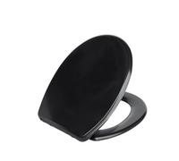 SINOBATH O-Shaped Premium Duroplast Toilet Seat with Stainless Steel Hinges & Soft Close Function