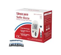 Sinocare 50PCS Safe Accu Blood Sugar Test Strips, only for Sinocare Safe Accu Glucose Monitor, only 50PCS Safe Accu Diabetes Testing Strips, NO LANS. & GLUCOMETER