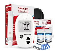 Sinocare Blood Sugar Monitor Safe Accu, Blood Sugar Test Kit with 50 Strips