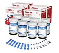Sinocare Blood Sugar Test Strsips, 200pcs (Safe Accu2) Blood Glucose Test Strips, Diabetes Test Strips for Safe Accu2, Sinocare Test Strip