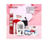 Sinocare Diabetes Sugar Meter Blood Glucose Monitor Testing Kit orTest Strips UK 1Pc meter+100Pcs test strips