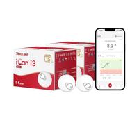 sinocare iCan Continuous Glucose Monitoring System, Sensors × 2, with APP | Output Every 3 Minutes, Less Finger Pricks, 15-Day Wear-life, Equipped with iCan CGM APP, for Diabetes Management
