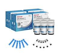 sinocare Safe AQ Pro I Blood Glucose Test Strips x 200 pcs, Diabetic Test Strips for Safe AQ Pro I Blood Glucose Monitor, Composite Silver Electrode Test Strips
