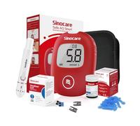 sinocare Safe AQ Smart Blood Sugar Monitor, with Test Strips x 25