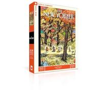 Sinoeem New York Puzzle Company - New Yorker Leaf Peepers - 1000 Piece Jigsaw Puzzle