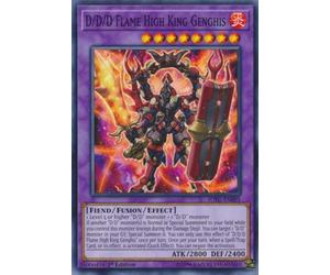 Sinoeem Yu-Gi-Oh! - D/D/D Flame High King Genghis - SOFU-EN095 - Common - 1st Edition - Soul Fusion