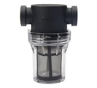 Sinolofty Pipeline Filter, 1/2 Inch Water Pump Filter with 100 Mesh Stainless Steel Strainer, Inline Mesh Screen, Water Pump Filter for Garden Irrigation