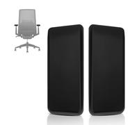 SINOLUXE Arm Pads Caps Replacement for Haworth Very Office Chair,Office Chair Arm Rest Replacement（Black）