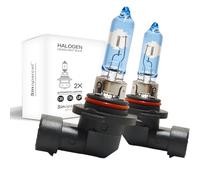 Sinoparcel 25% Whiter HB3 9005 Headlight Bulb, +220% More Brightness HB3 Bulb, 3500K Neutral White, 12V 65W, Pack of 2