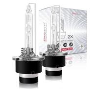 Sinoparcel 55W D2S Xenon Bulb, 6000K White, High Brightness, Pack of 2