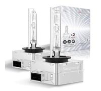 Sinoparcel D1S Xenon Bulb, 55W 4500LM, 6000K White, 75% Brighter than Original HID, Suitable for 66144 66140 66140CBI 66140XN2 66140XNN 85410 85415, Pack of 2